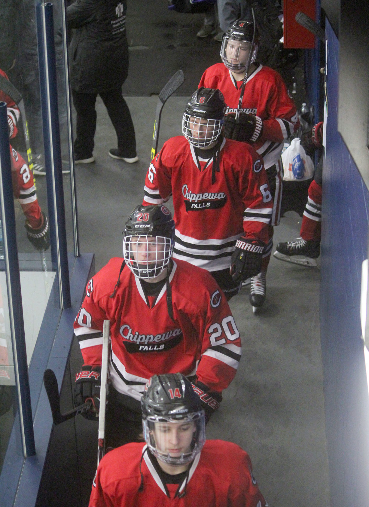 Chi-Hi boys hockey at Eau Claire North 2-19-19